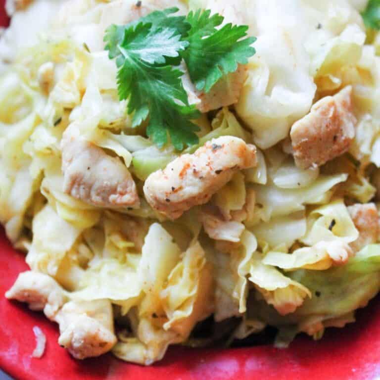 Cajun Chicken Eggroll in a Bowl (THM-FP, Low Carb)